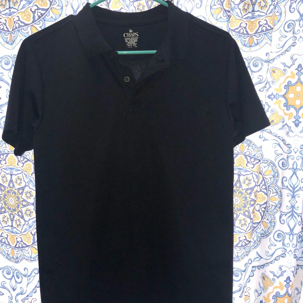 Chaps Navy Blue Polo Boys/Girls 16/18/20 XL